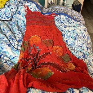 Cute beach vacation dress